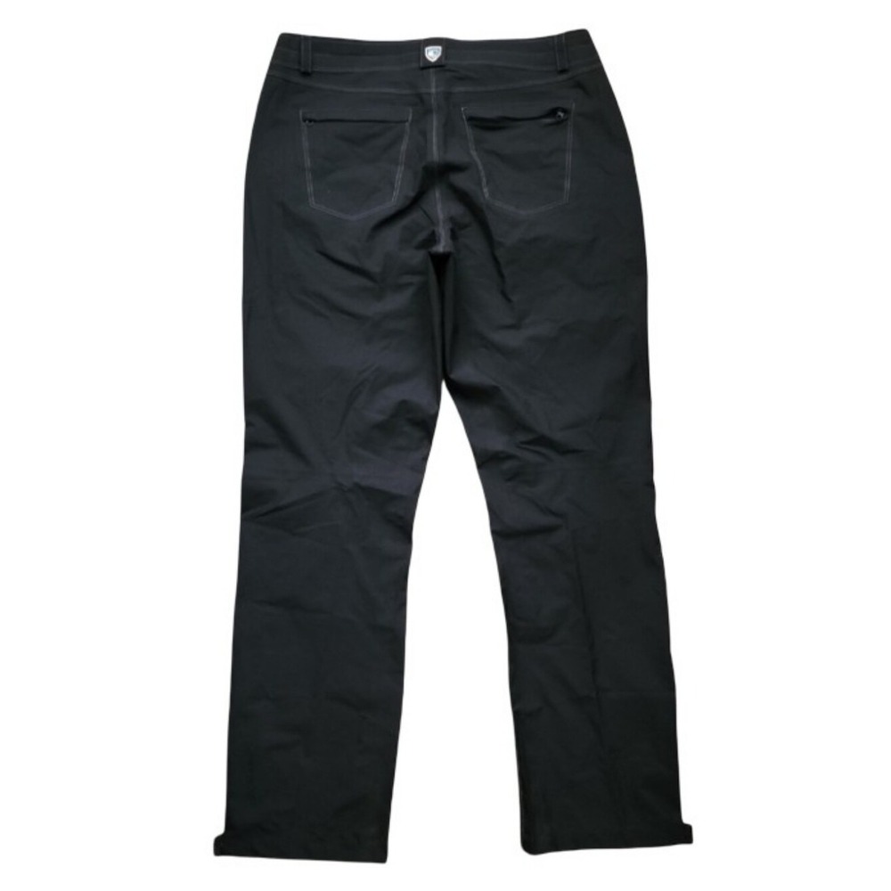 KÜHL Jetstream Women's Size 10 Outdoor Hiking Trail Zip Cargo Pants Black Nylon - Picture 2 of 8